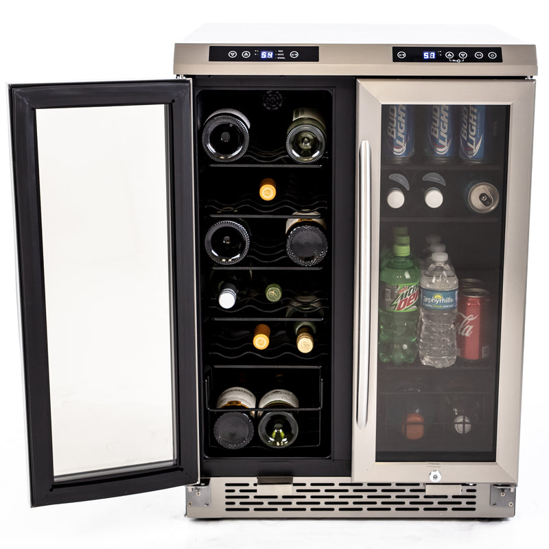 Avanti 19 Bottle/66 Can Dual-Zone Wine & Beverage Center