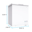 Avanti 7.0 cu. ft. Garage Ready Convertible Chest Freezer