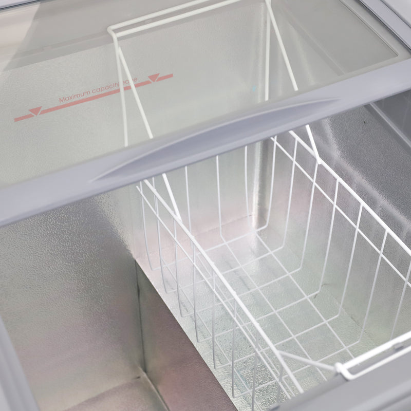 Avanti 4.2 cu. ft. Commercial Sliding Glass Top Freezer or Refrigerator