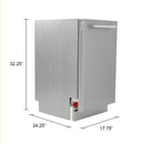 Avanti 18" Built In Dishwasher
