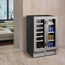 Avanti ELITE Side by Side Wine and Beverage Cooler