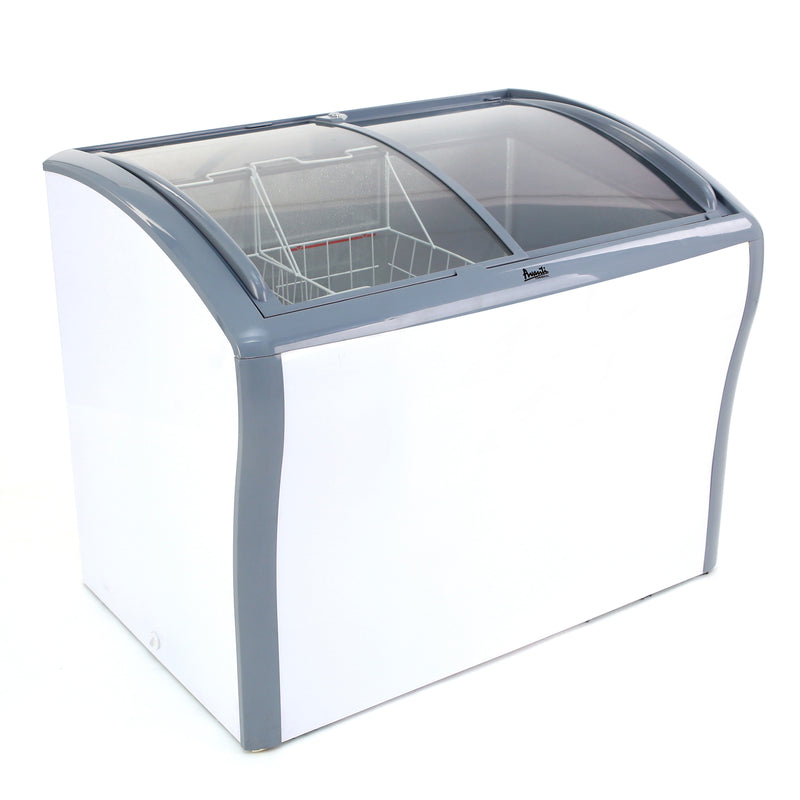 Avanti 9.5 cu. ft. Commercial Glass Top Freezer or Refrigerator