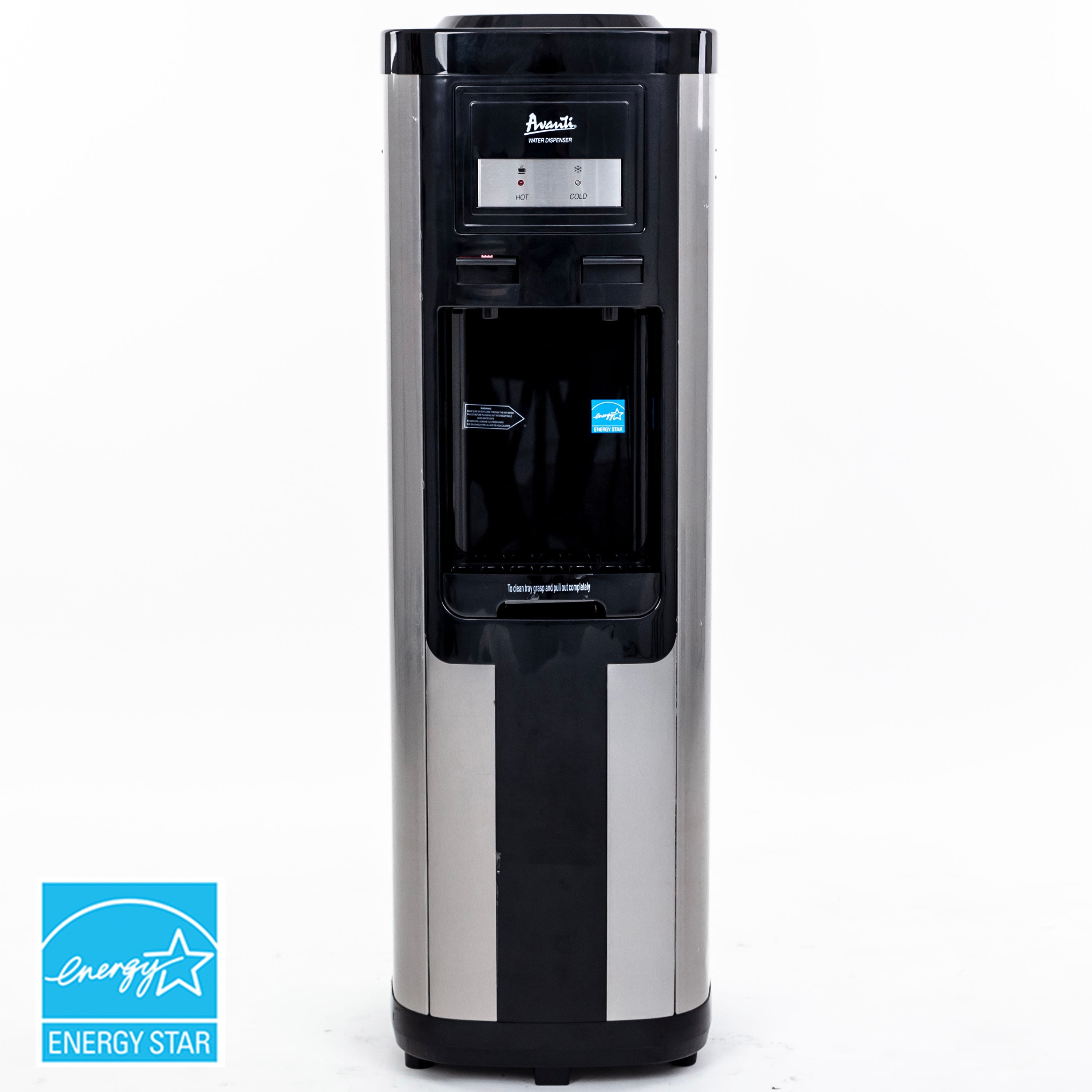 Avanti Hot and Cold Water Dispenser, in Brushed Stainless Steel