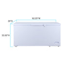 Avanti 17.2 cu. ft. Garage Ready Chest Freezer, White