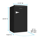 Avanti 3.0 Cu. Ft. Retro Compact Refrigerator