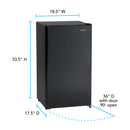 Avanti 3.2 cu. ft. Compact Refrigerator