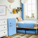 Avanti Retro Series Compact Refrigerator and Freezer, 3.0 cu. ft., in Robin Egg Blue