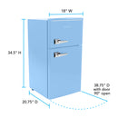 Avanti 3.0 Cu. Ft. Retro Compact Refrigerator