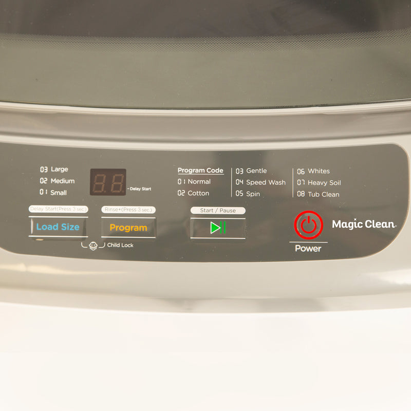 Magic Clean 0.84 cu. ft. Compact Top Loader Washer Machine