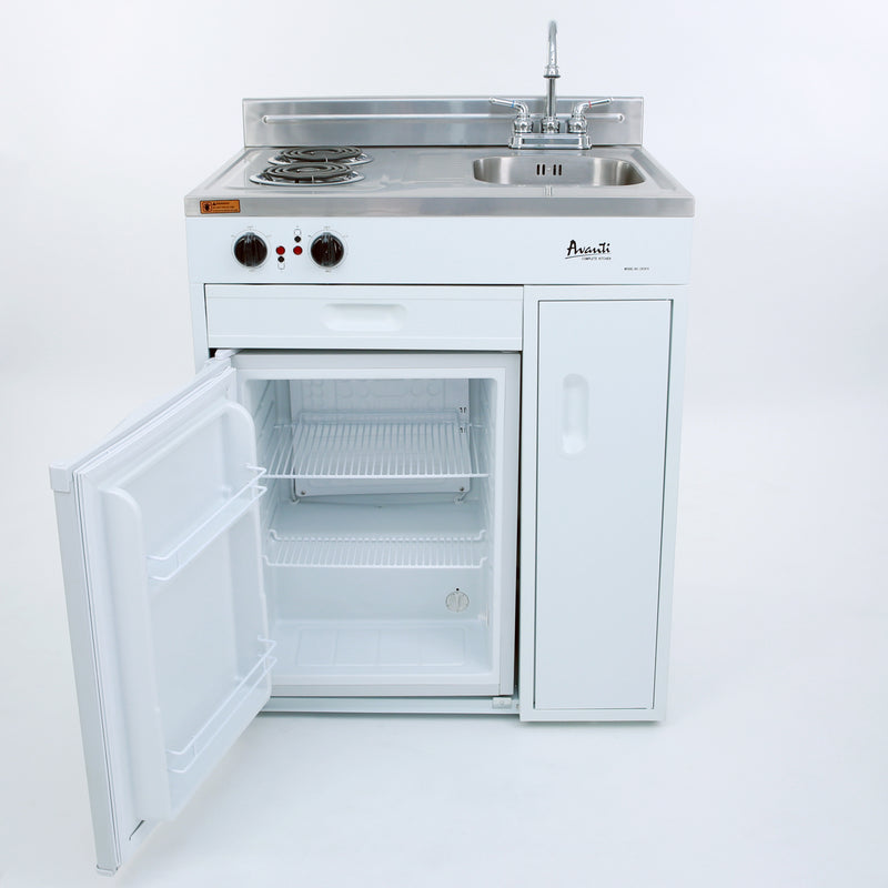 All in one kitchen sink stove fridge discount