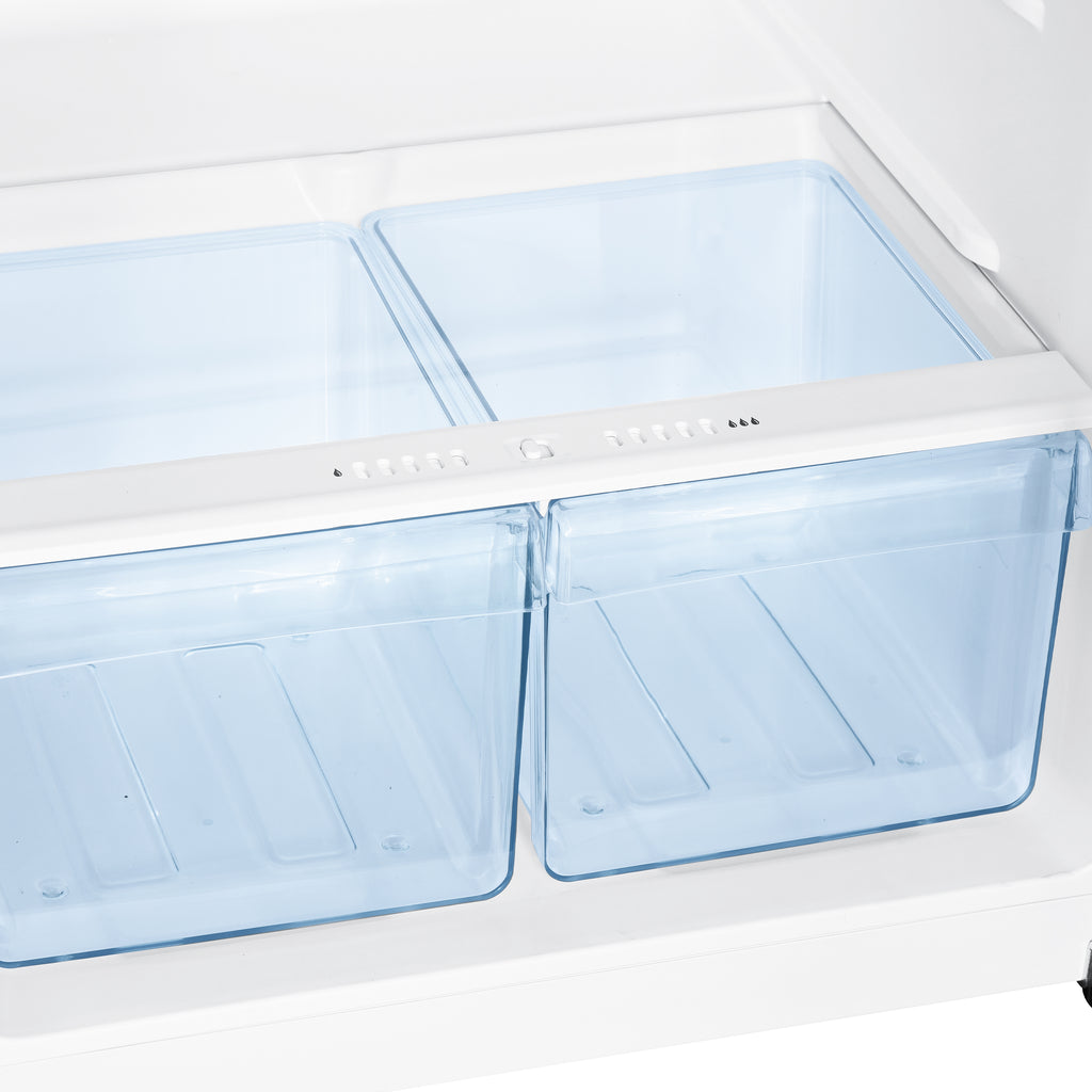 Avanti FF10B3S 10.0 CuFt Top-Mount Refrigerator on Fridge.com