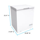 Avanti 5.0 cu. ft. Garage Ready Convertible Chest Freezer