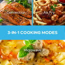 Avanti Microwave Air Fry, Convection Oven 3-in-1, 1.3 cu. ft. Capacity