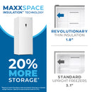 Avanti MaxxSpace Garage-Ready 23 cu. ft. Convertible Upright Freezer