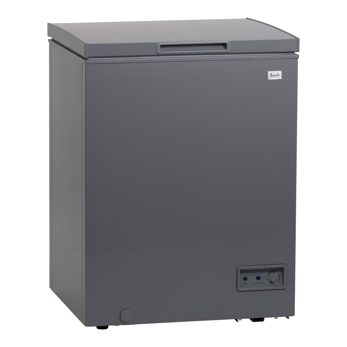 Avanti Garage Ready Chest Freezer 5.0 cu. ft. Capacity in Smoke Grey AVCF50SG