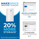 Avanti MaxxSpace Garage-Ready 17 cu. ft. Convertible Upright Freezer