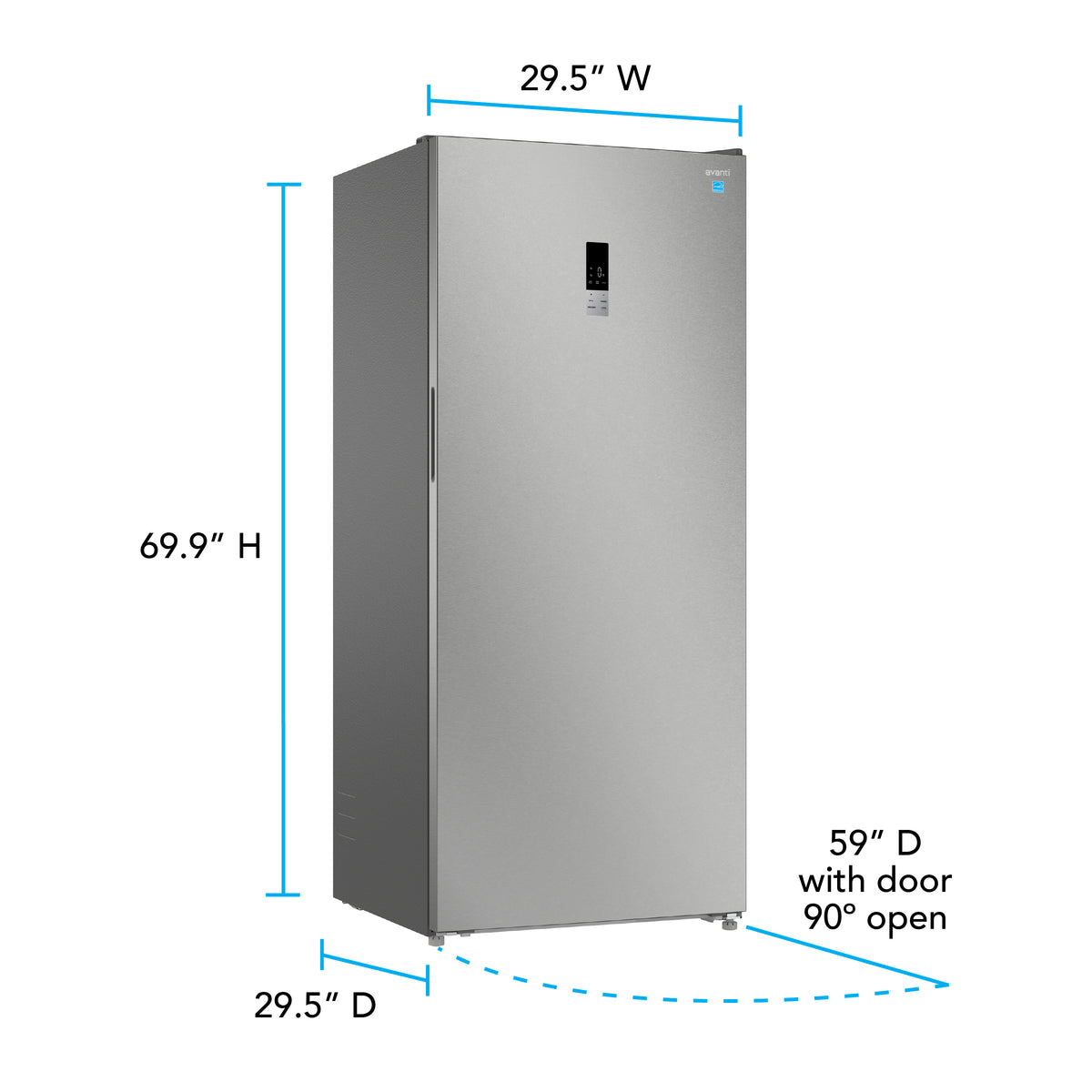 Avanti MaxxSpace Insulation™ Technology Garage-Ready Frost-Free