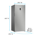 Avanti MaxxSpace Garage-Ready 21 cu. ft. Convertible Upright Freezer