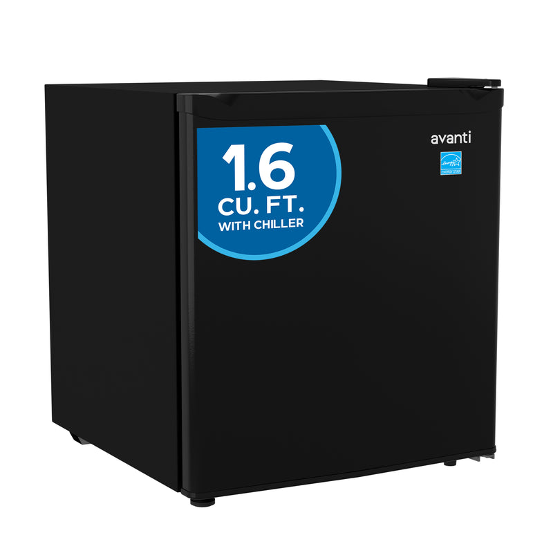 Avanti 1.6 Cu. Ft. Compact Refrigerator, Mini-Fridge