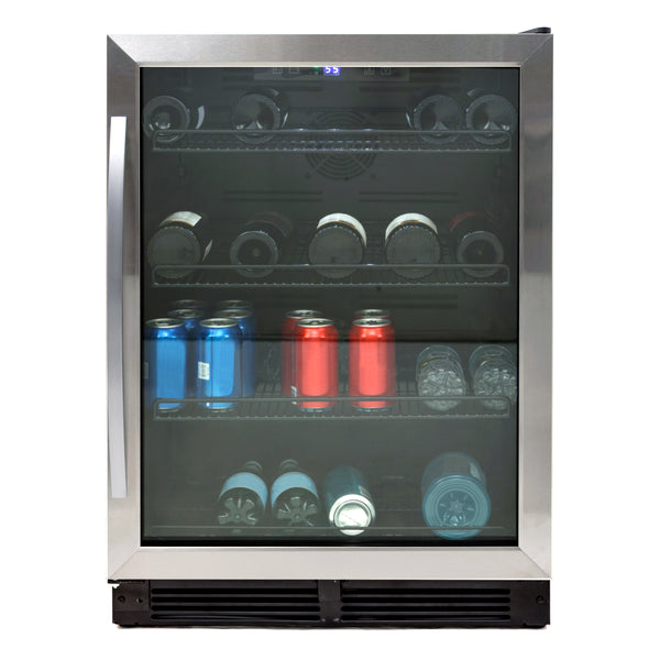 Avanti Beverage Center, 133 Can Capacity, in Stainless Steel with