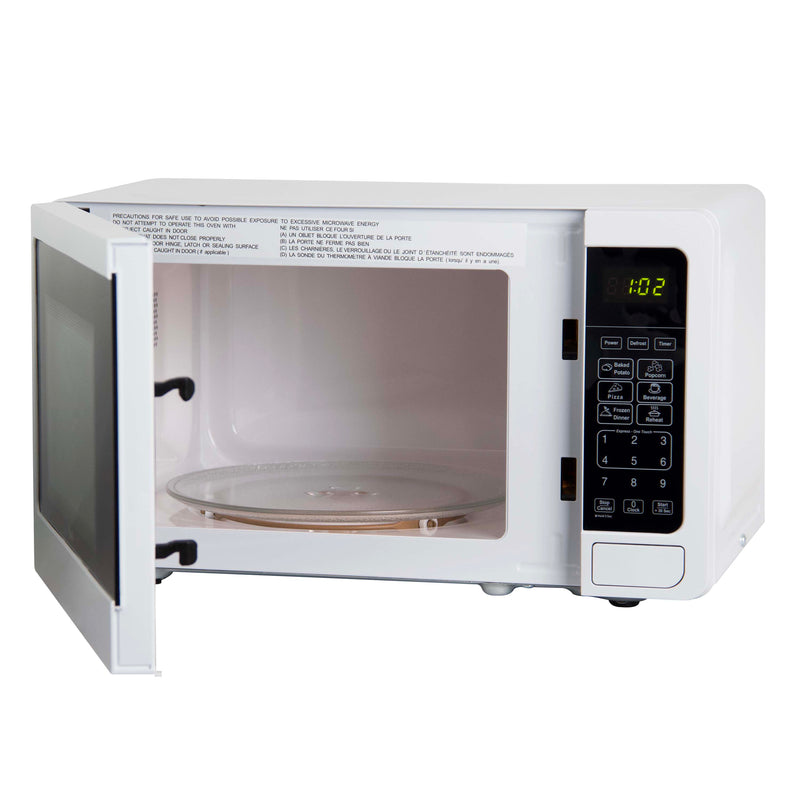 0.9 Cu Ft Compact Countertop Microwave Oven Home Office Dorm Small Microwave  NEW