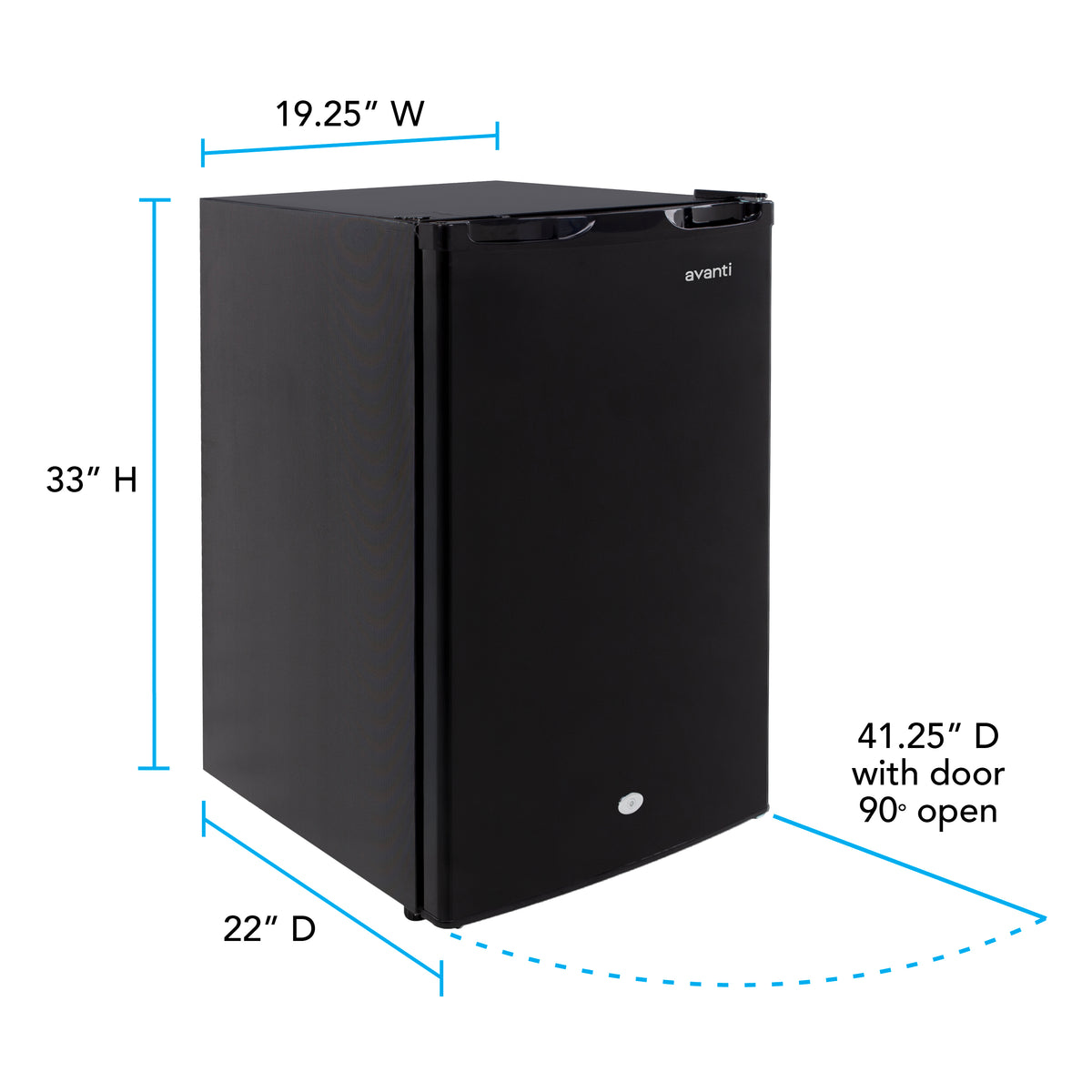 Avanti 4.4 cu. ft. Compact Refrigerator