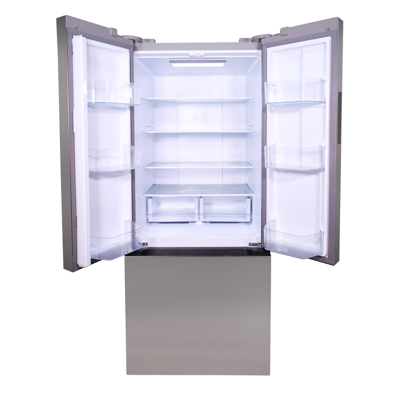 Avanti Frost Free French Door Refrigerator, 17.5 cu. ft.