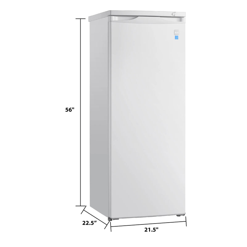 5.8-Cu. Ft. Upright Freezer - White