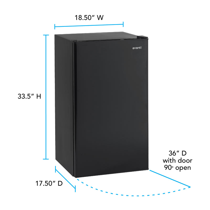 Avanti 3.2 cu. ft. Compact Refrigerator