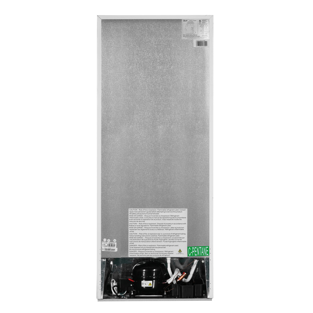 Avanti FF10B3S 10.0 CuFt Top-Mount Refrigerator on Fridge.com