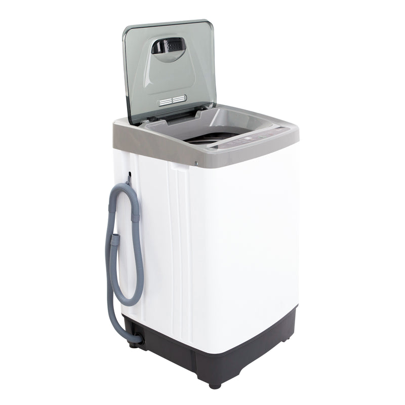 Compact Portable Washer & Dryer with Mini Washing Machine and Spin Dryer, White