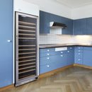 Avanti 163 Bottle Designer Series Dual-Zone Wine Cooler​, in Stainless Steel