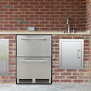 Avanti ELITE Series Indoor/Outdoor Undercounter Drawer Refrigerator, in Stainless Steel