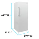 Avanti 10.8 cu ft Vertical Freezer