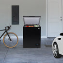 Avanti Garage Ready Chest Freezer, 5.0 cu. ft. Capacity, in Matte Black
