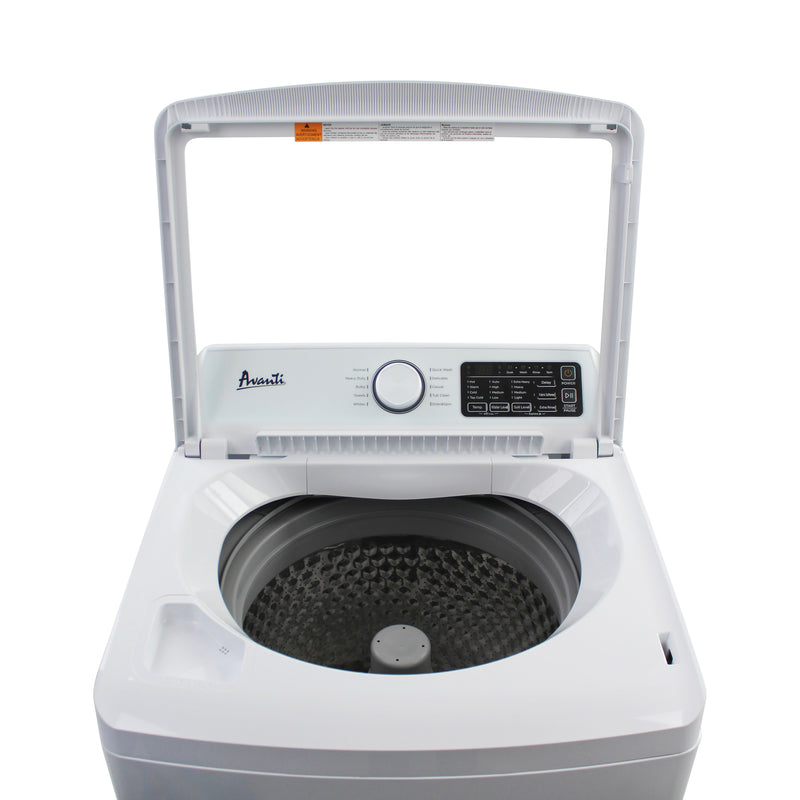 Avanti Compact Top Load Washing Machine, 3.7 cu. ft. Capacity