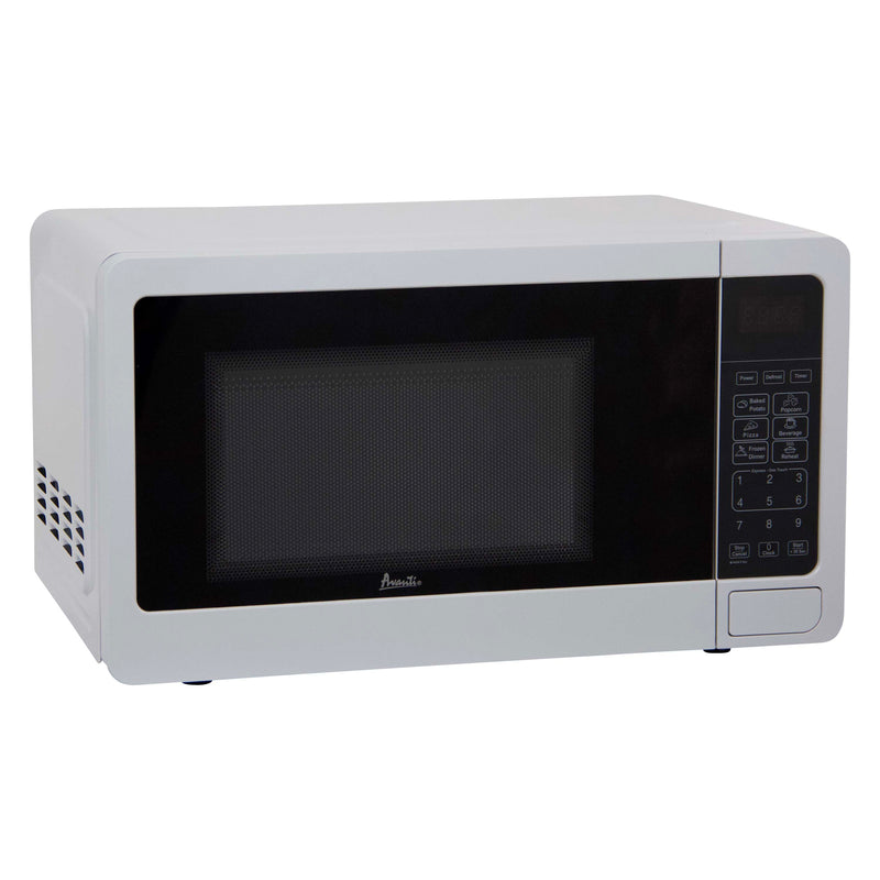 Commercial Chef Countertop Microwave Oven 0.7 Cu. ft. 700W, White