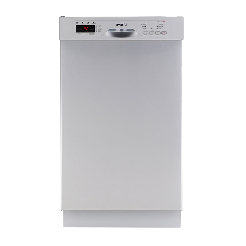 Avanti 18" Built In Dishwasher