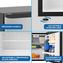Avanti 1.6 Cu. Ft. Compact Refrigerator with Auto-Defrost