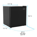 Avanti 1.6 Cu. Ft. Compact Refrigerator with Auto-Defrost