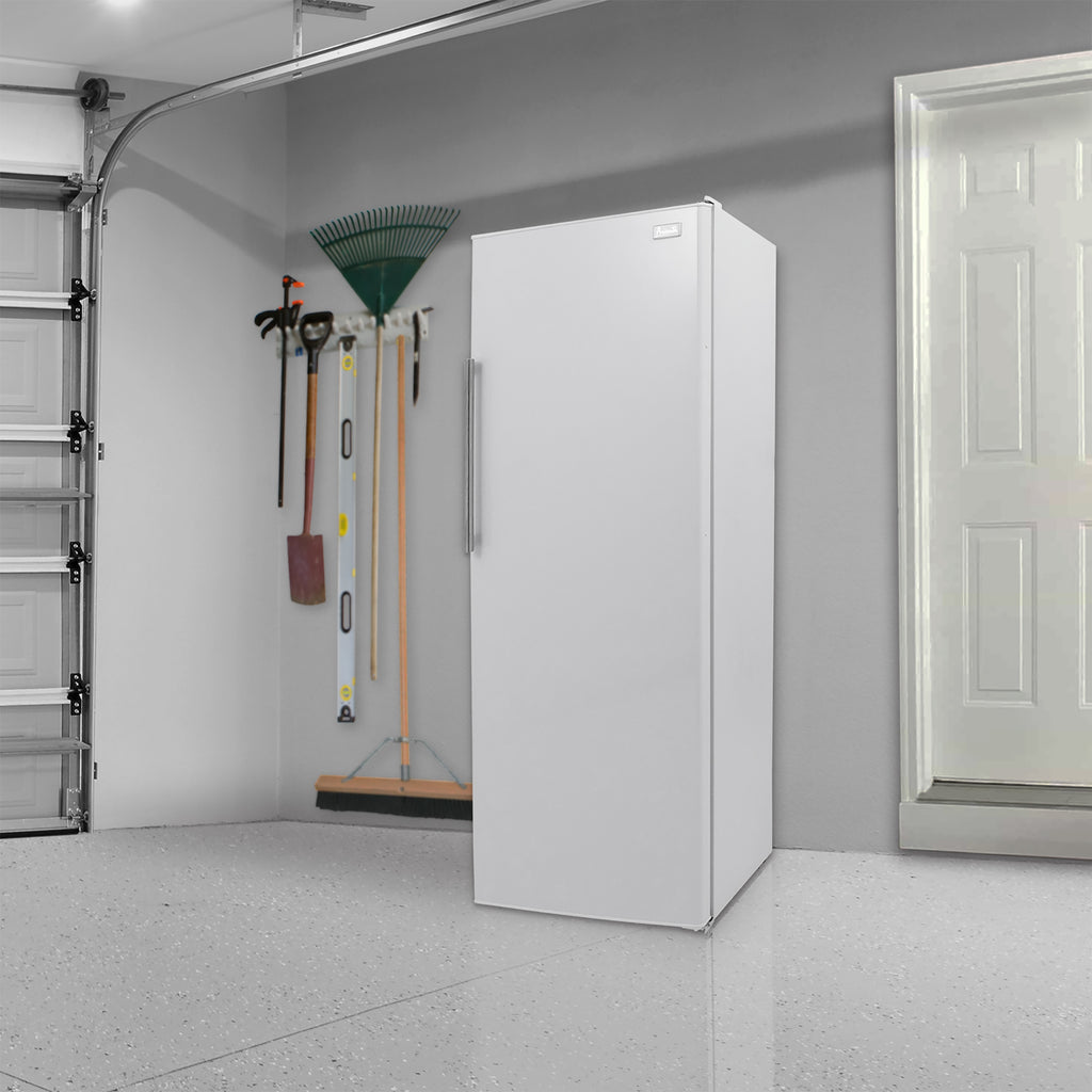 Avanti AV1081VFK0W 10.8 Cu. Ft. Vertical Freezer on Fridge.com