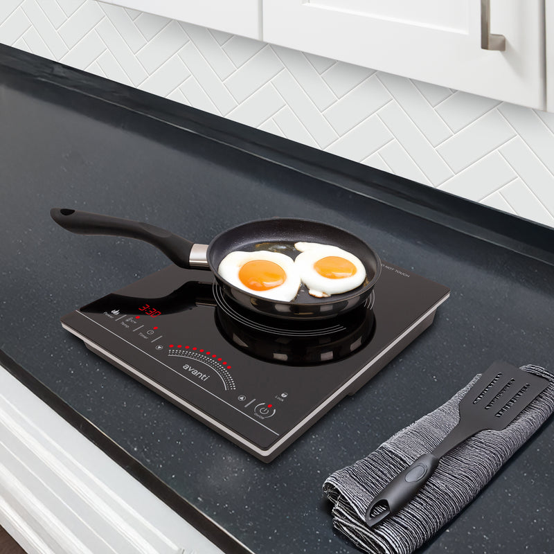 Avanti 1800W Portable Induction Cooktop, in Black (IH1800L1B-IS)