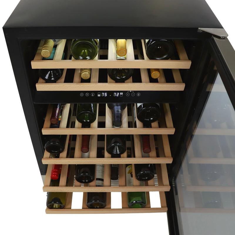 Avanti DESIGNER Series Dual-Zone Wine Cooler, 46 Bottle Capacity