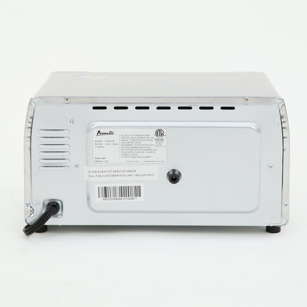 PO9C3S by Avanti - 0.3 cu. ft. Countertop Portable Oven
