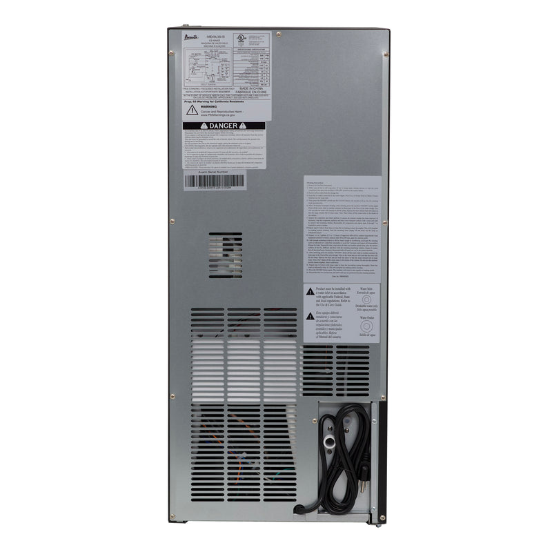 Avanti ELITE Built-in or Freestanding Ice Maker, 15", in Stainless Steel