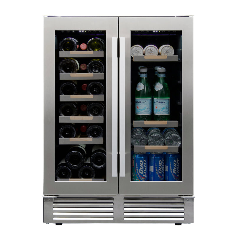 Avanti ELITE Side by Side Wine and Beverage Cooler