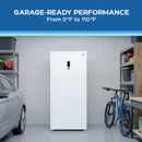 Avanti MaxxSpace Garage Ready 17 cu. ft. Frost Free Convertible Upright Freezer