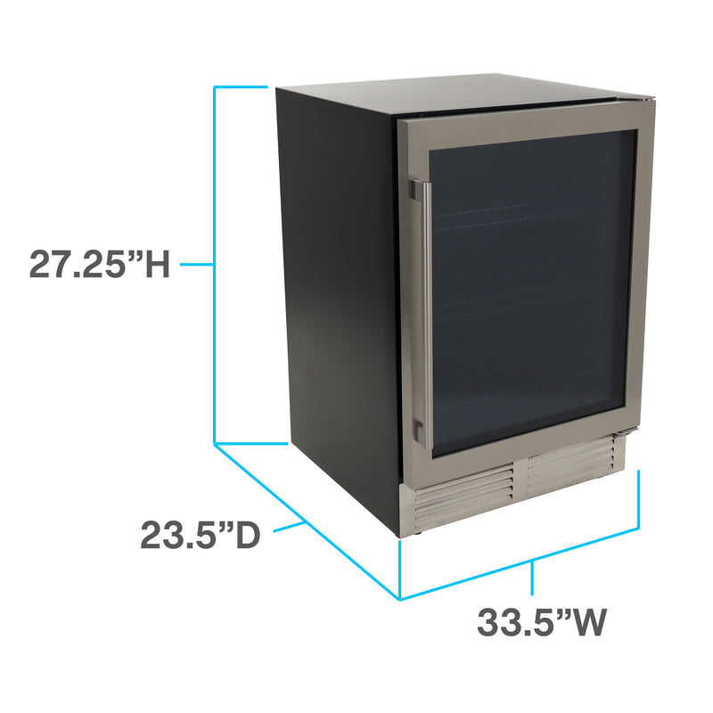 Avanti DESIGNER Series Beverage Center, 126 Can Capacity