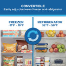 Avanti MaxxSpace Garage-Ready 17 cu. ft. Convertible Upright Freezer