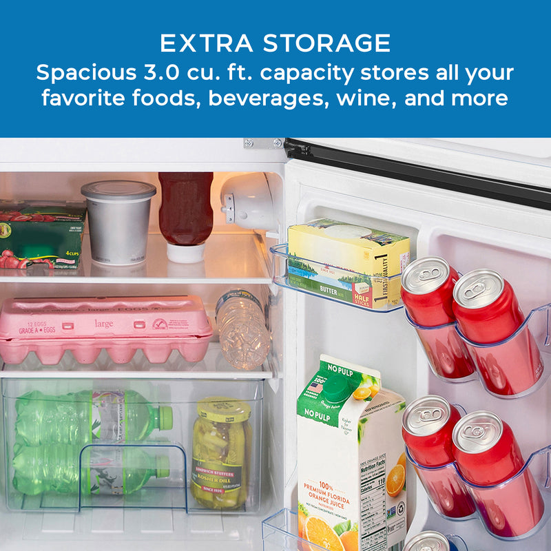 Avanti 3.1 Cu. Ft. Retro Compact Refrigerator